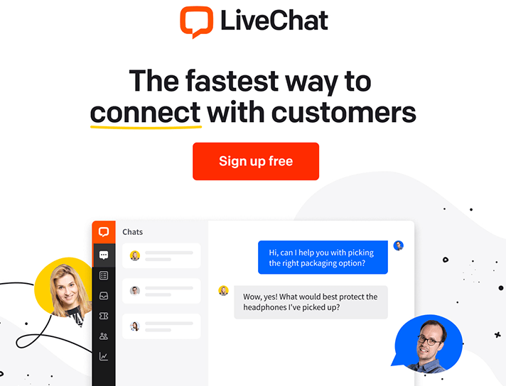 live chat and helpdesk solution by livechatinc