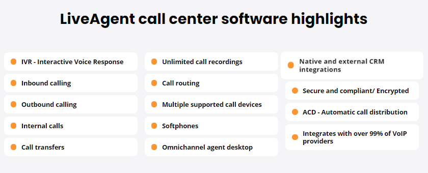virtual call center features and benefits