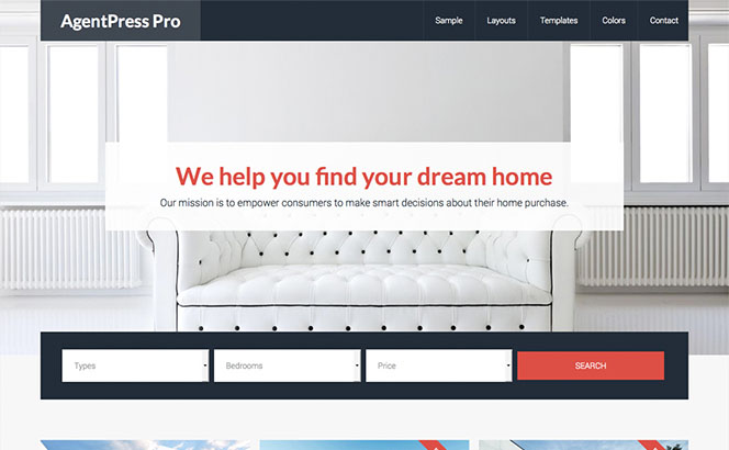 real estate business wordpress theme