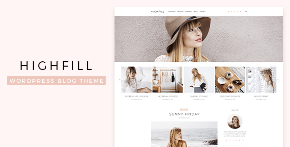 blog wordpress theme