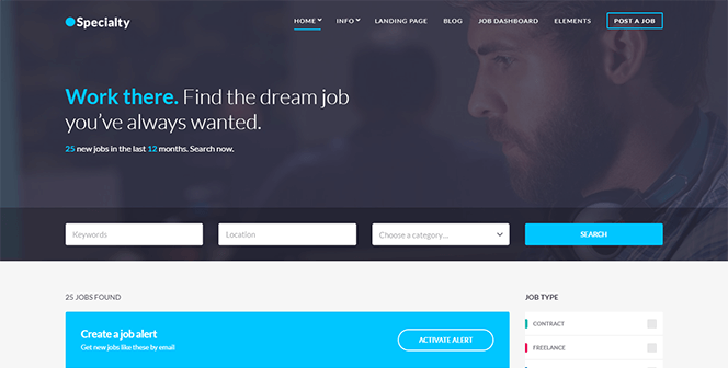 job board wordpress theme