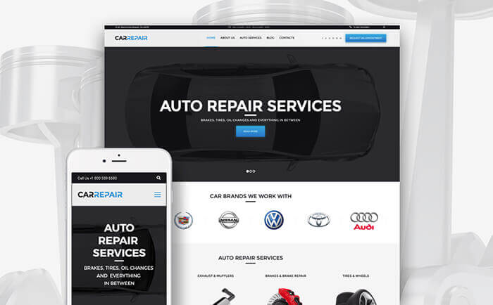 Car Repair WP Theme 