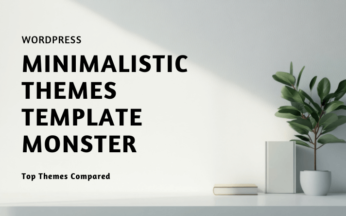 minimalistic wordPress themes template monster
