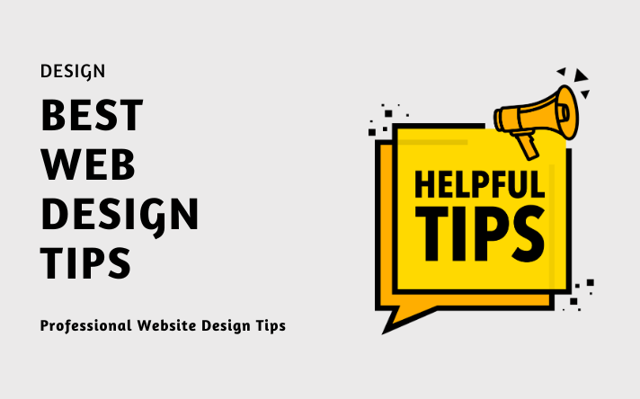 professional website design tips