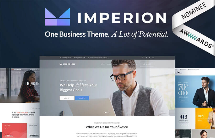 Imperion - Multipurpose Corporate WordPress Theme