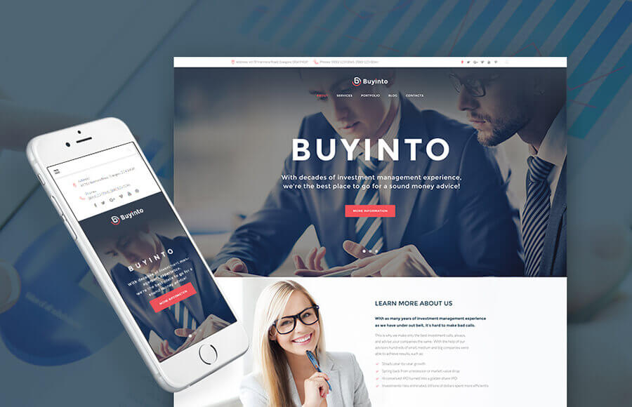 Business Capital Management WordPress Theme 