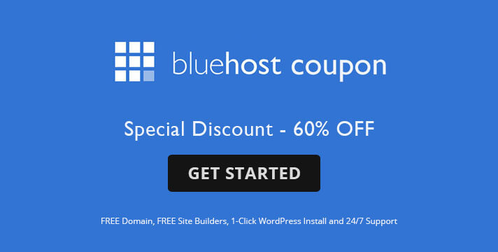 bluehost coupon