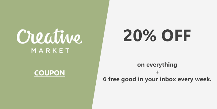 creative market coupon