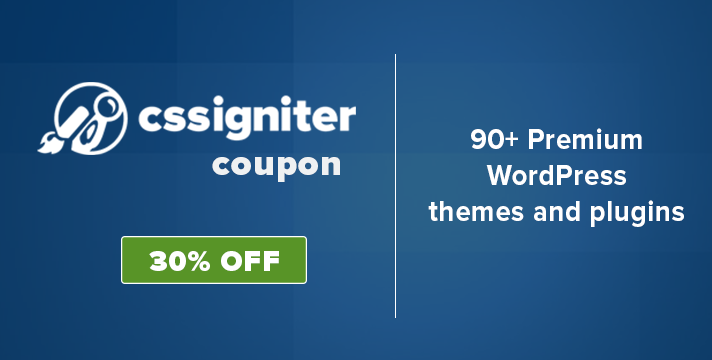 cssigniter coupon