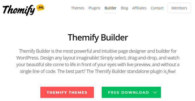 Themify Builder Plugin