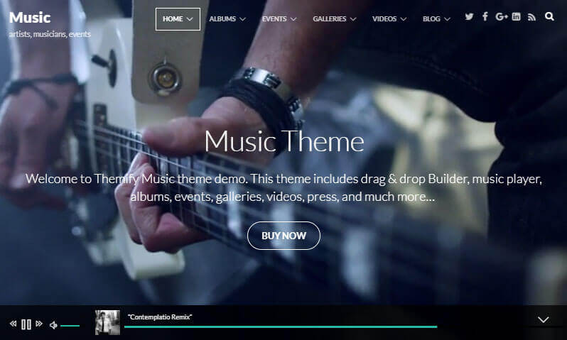 Themify Announcement Bar Plugin