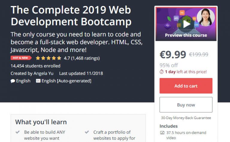udemy course