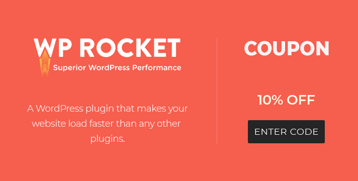 wp rocket coupon