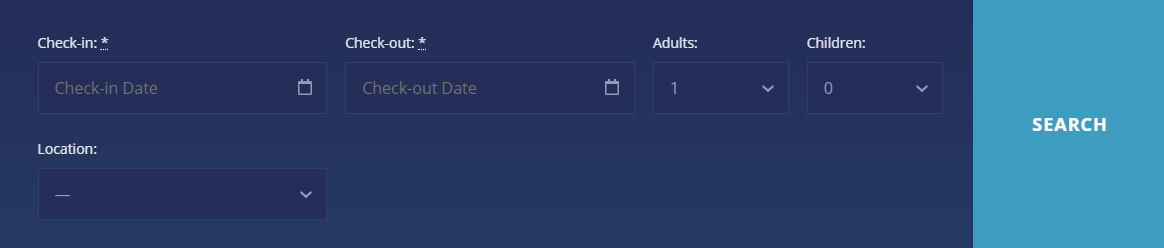Accommodation Search Results