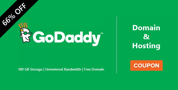 godaddy coupon